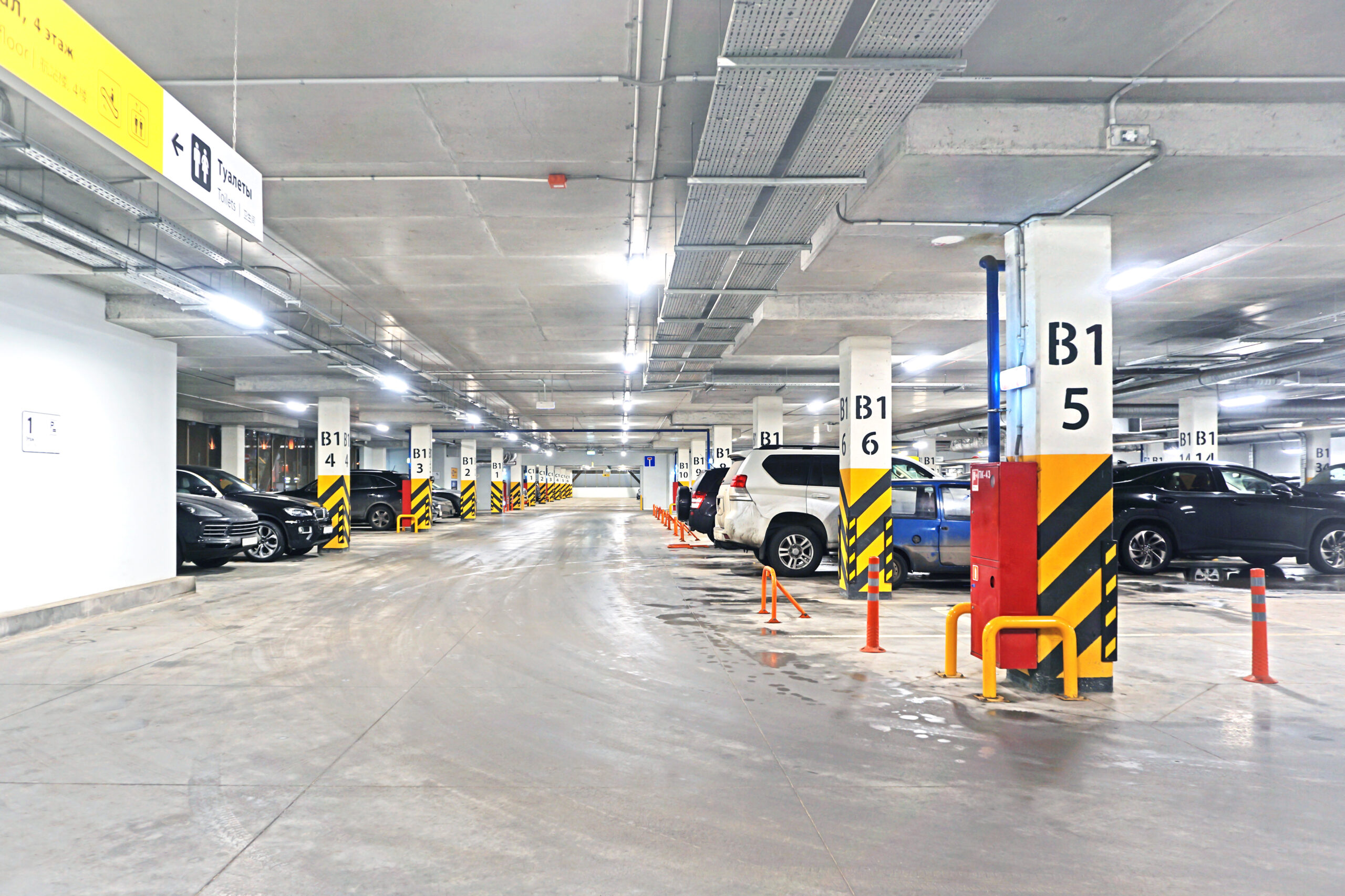 Tiefgaragenreinigung