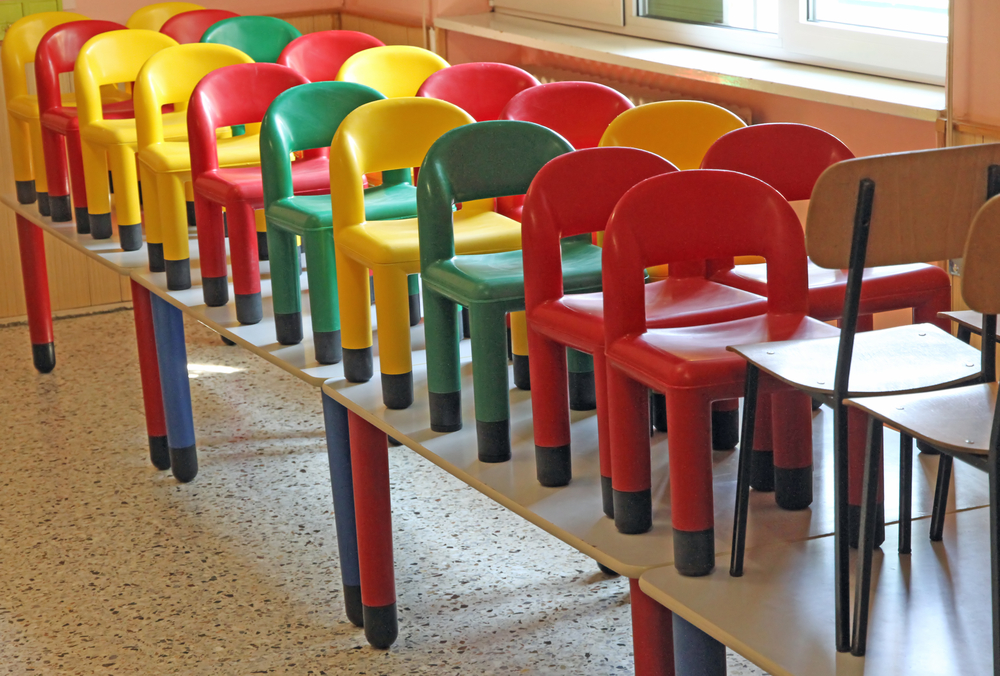 Reinigung von Schulen und Kindergärten